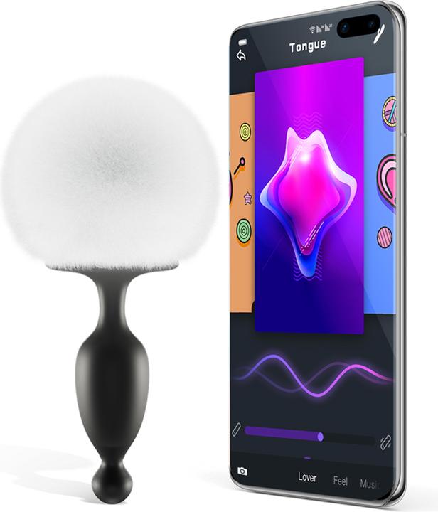 Image du produit Magic Motion Bunny App Controlled Vibrating Bunny Tail Anal Plug