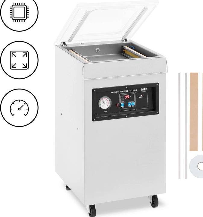 Produktbild MSW Vakuumierer Edelstahl Vakuumiergerät Einschweissgerät Vakuummaschine 40 cm