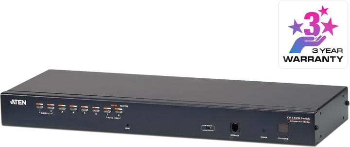 Produktbild Aten KH1508A: 8 Port Cat-KVM-Switch, OSD