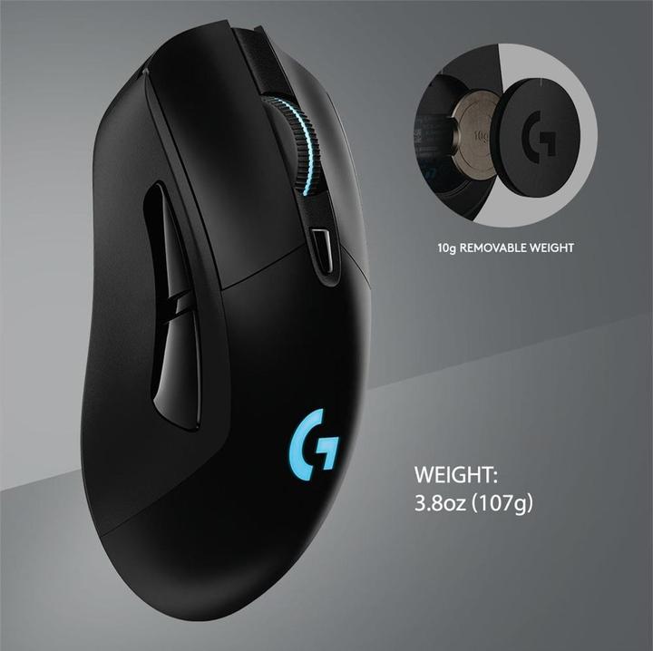 Immagine prodotto Logitech G G703 Velocità della luce (Senza fili, Cablato)
