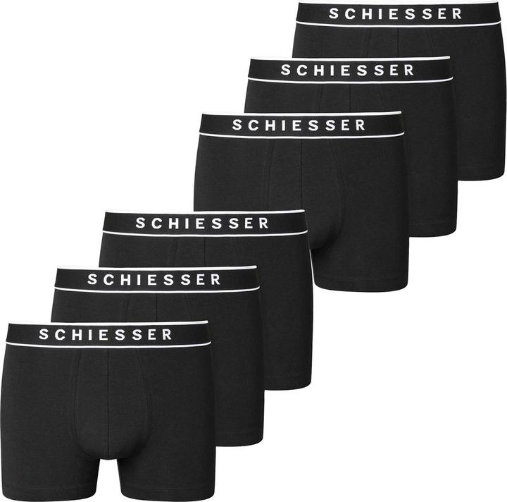Actual product image Schiesser Retro Boxer 95/5 Organic Cotton (XXL, pack of 6)