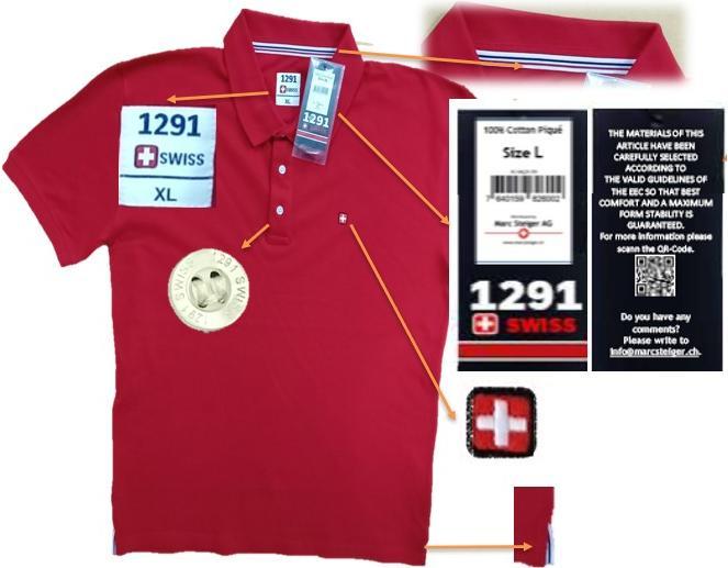 Produktbild TopSpirit 1291 SWISS POLO-Shirt (XL)