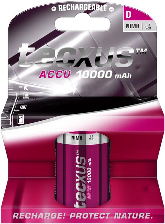 Produktbild Tecxus D Mono/HR20 - 10000 mAh (1 Stk., D, 10000 mAh)