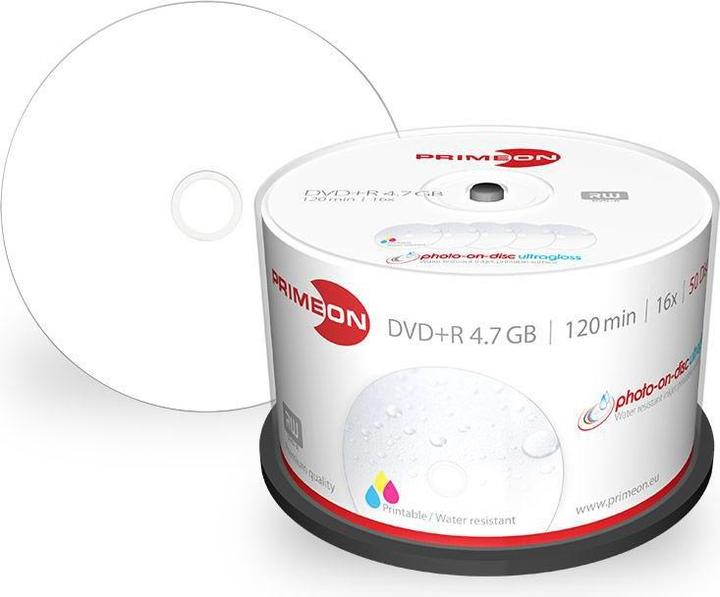 Produktbild Primeon DVD-R 50er Spindel (50 x)