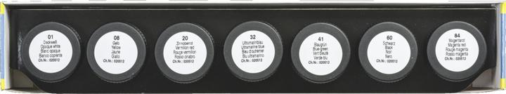 Produktbild Lacufa Lukas 108007 Schulmalfarben, 7 Farben (18ml) (7 Farben, 126 ml)