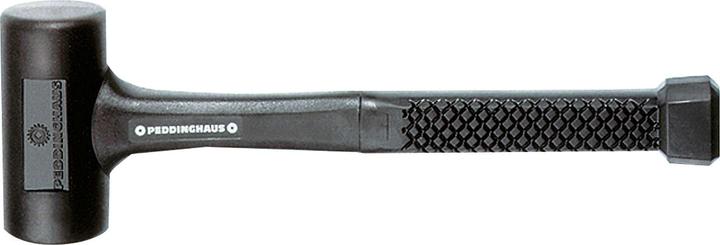 Actual product image Peddinghaus Non-rebound soft-face mallet - plastic-coated and metal body with steel ball centre (860 g)
