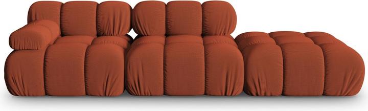 Actual product image Micadoni Right Modular Sofa, "Bellis", 4 Seats, 282x94x70Made in Europe (2 person sofa, 3-seater, 4-seater)