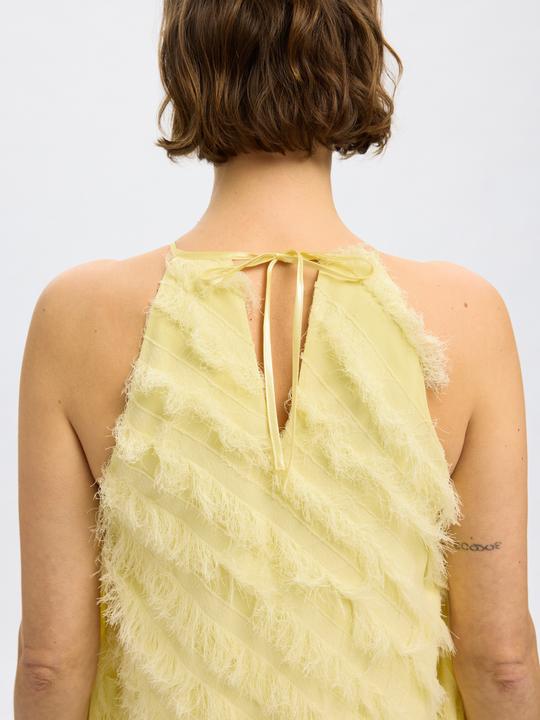 Actual product image Selected Femme Fransen-Detail Neckholderkleid (38)