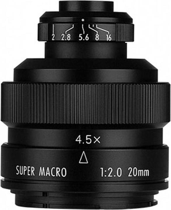Zhongyi Mitakon Super Macro 20mm f/2 für Fuji (Fujinon XF, APS-C / DX, Vollformat)