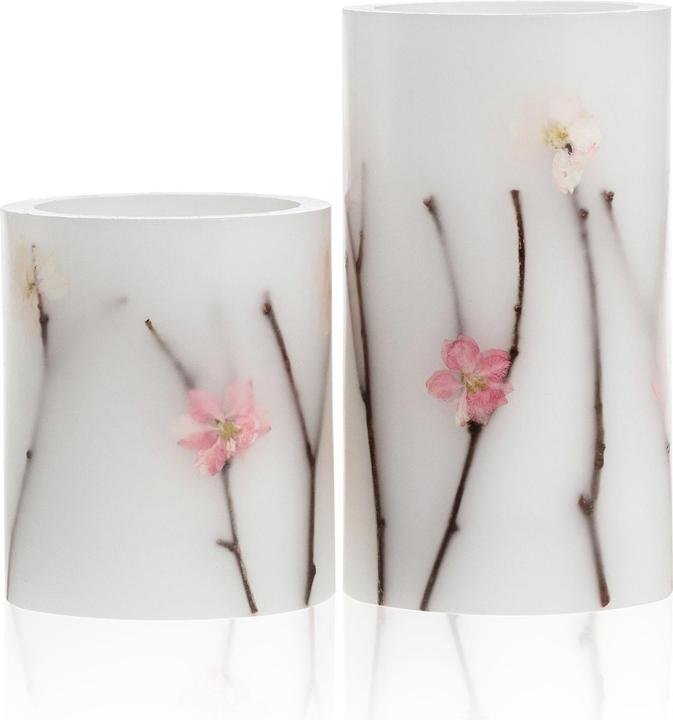 Pauleen LED Wax Candle Shiny Blossom Set of 2 (2 x)