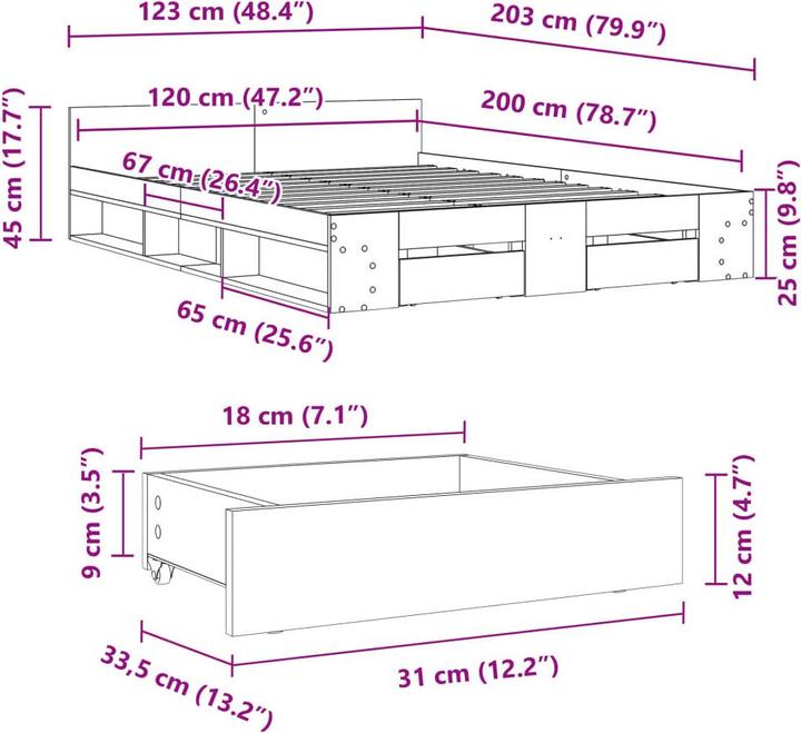 Produktbild VidaXL Keran (120 x 200 cm)