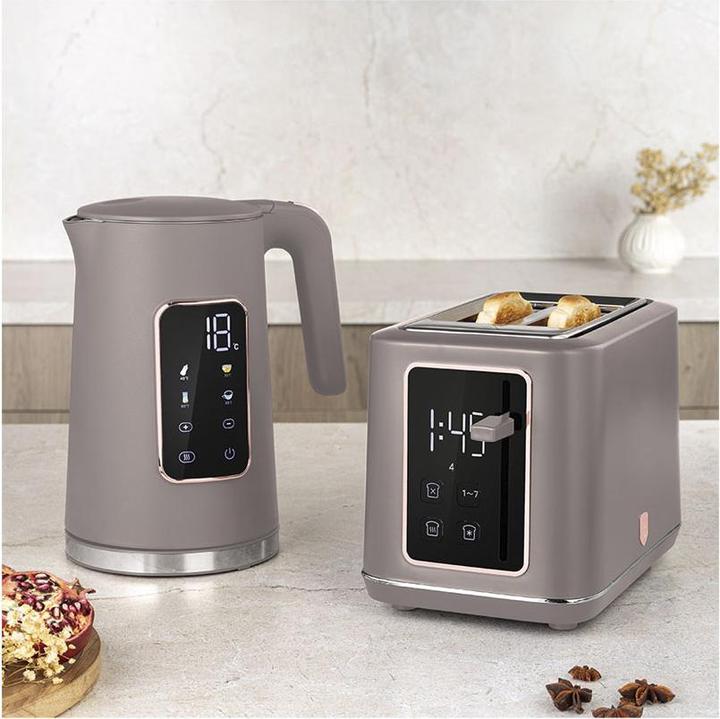 Image du produit BerlingerHaus Haus Toaster mit Digitalanzeige Taupe Collection (Fiche CH)