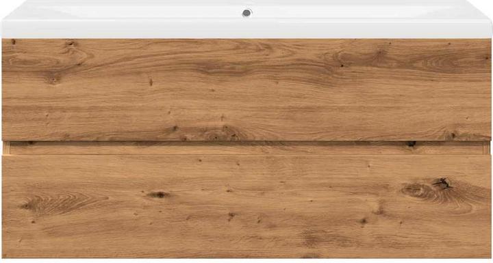 Produktbild VidaXL Waschbeckenunterschrank Wand Unterschrank Badschrank mit Einbaubecken