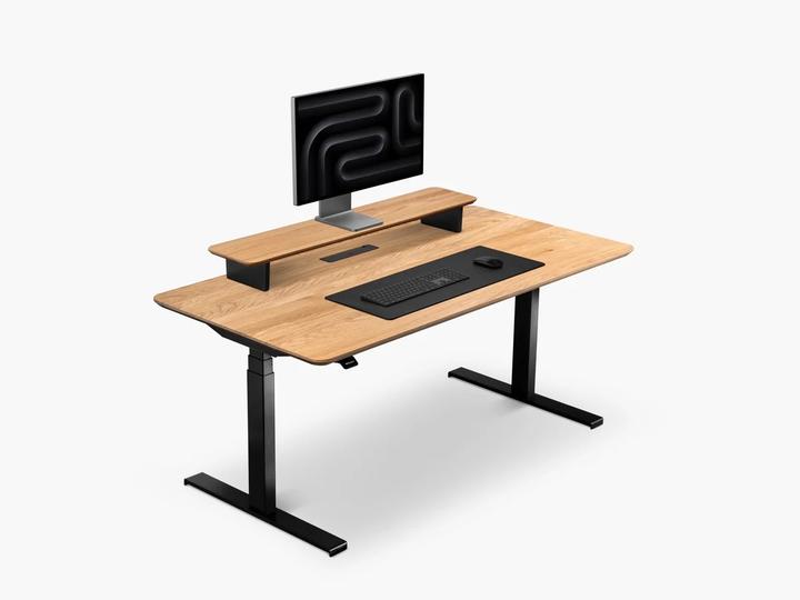 Produktbild Balolo Desk Cockpit Eiche (Massiv) Schreibtisch (160 x 80 cm)