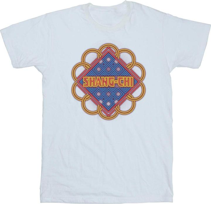 ShangChi And The Legend Of The Ten Rings Neon Ring Logo TShirt (3XL)