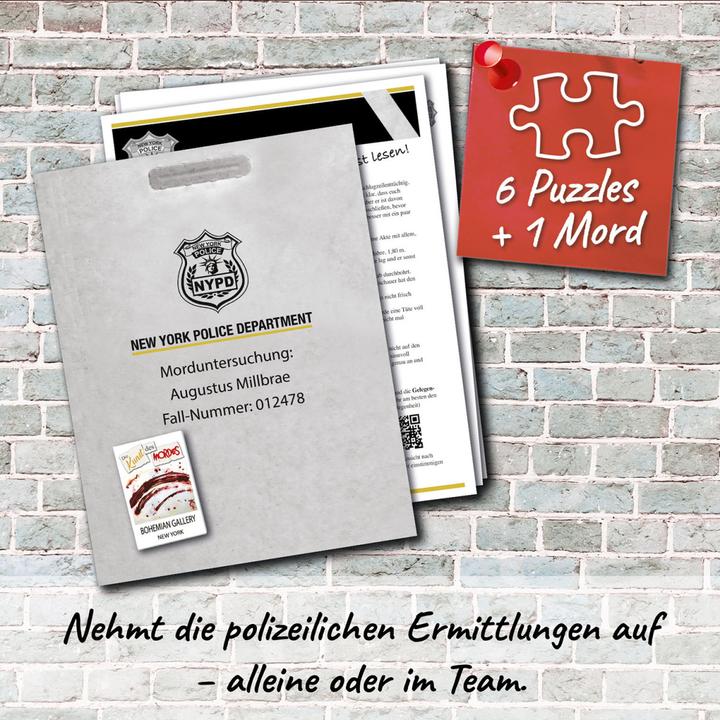 Produktbild Kosmos Murder Mystery Puzzle – Die Kunst des Mordes (50 Teile)