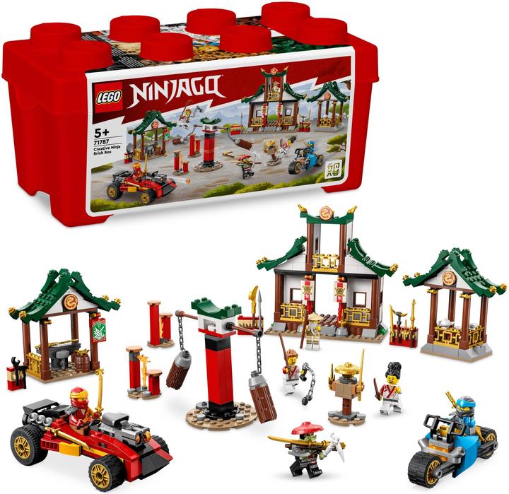 Produktbild LEGO Kreative Ninja Steinebox (71787, LEGO Ninjago)