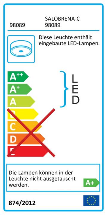 Energie-Label EGLO Salobrena-C (4500 lm)