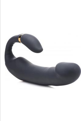 Produktbild Shots 10X Pleasure Silicone Vibrator with Clit Stimulator