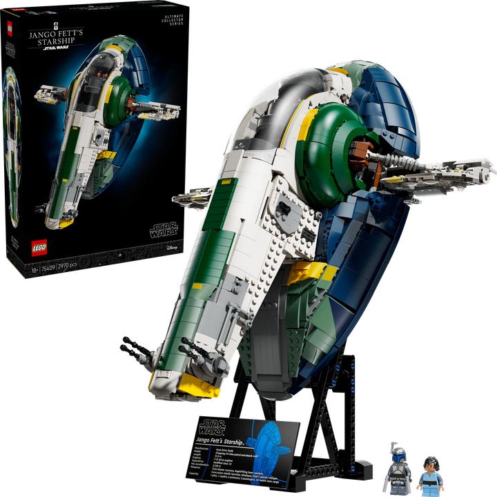 Immagine prodotto LEGO L'astronave di classe Firespray di Jango Fett (75409, LEGO Star Wars)