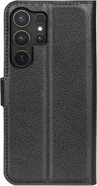 Actual product image MU Classic Litchi Leder Bookcover Series (Samsung Galaxy S25 Ultra)