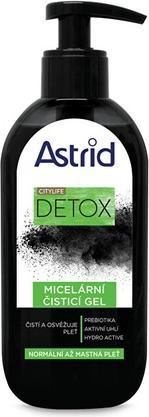Actual product image Astrid Citylife Detox - Micellar Cleansing Gel For Normal To Oily Skin (Cleaning cloths, 200 ml)