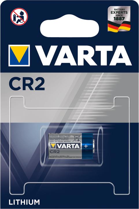 Produktbild Varta Cr2 (1 Stk., CR2, 880 mAh)