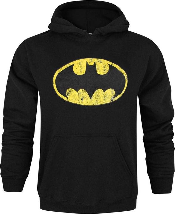 Produktbild Batman Distress Logo Kapuzenpullover (S)