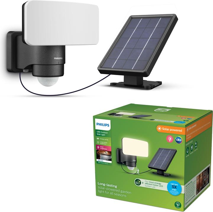 Actual product image Philips Outdoor Ultra Efficient Solar Tylus (1000 lm, IP44)