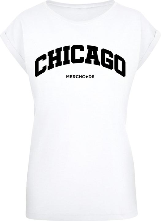 Actual product image Merchcode Ladies Chicago Wording - T-Shirt - 117985 (XXL)