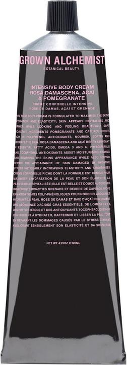 Image du produit Grown Alchemist GROWN Beauty - Crème Intensive pour le Corps : Rosa Damascena, Açaï & Pomegranate (Crème pour le corps, 120 ml)