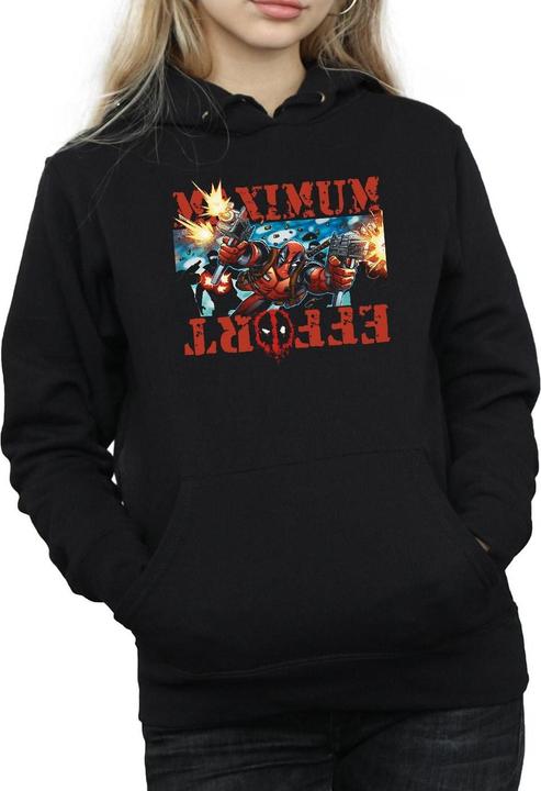 Produktbild Deadpool Maximum Effort Kapuzenpullover (L)