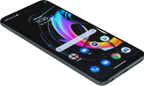 Actual product image Motorola Edge 20 Lite (128 GB, Electric Graphite, 6.70", Hybrid Dual SIM, 108 Mpx, 5G)