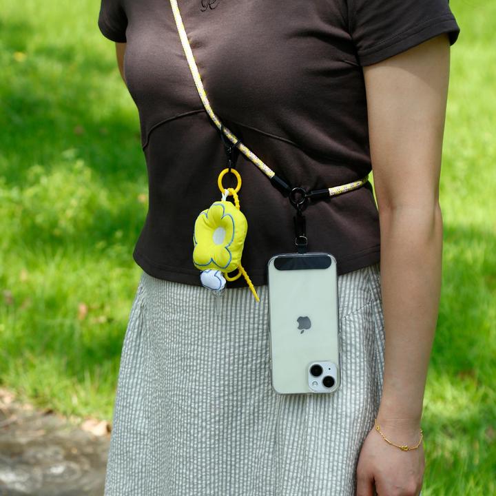 Actual product image Cadorabo Chain case for WIKO RAINBOW necklace cover adjustable