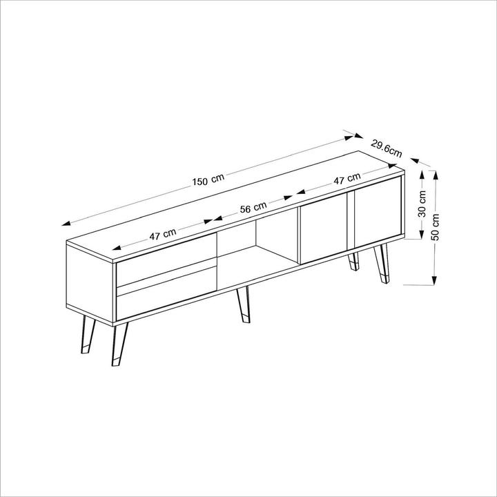 Immagine prodotto Kalune Design Vania (150 x 50 x 29,5 cm)