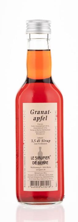 Produktbild Sirupier de Berne Granatapfel Sirup 35 cl Le Fl.Depot Fr. 1.- (24 x 35 cl)