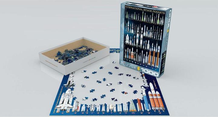 Produktbild Eurographics Internationale Weltraumraketen (1000 Teile)