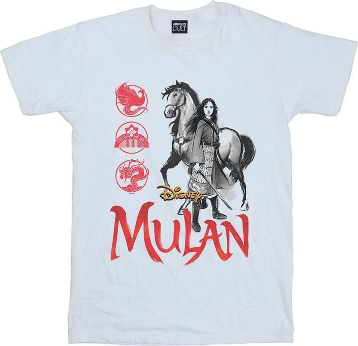 Disney Mulan Movie Horse Pose TShirt (S)