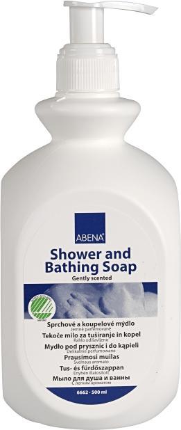 Abena Skincare Dusch- und Badeseife (Flüssigseife, 500 ml)