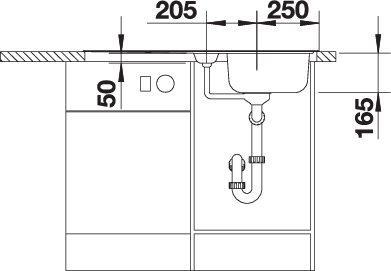 Produktbild Blanco Tipo 5 S (Aufsatzspülbecken, 95 cm, 50 cm)