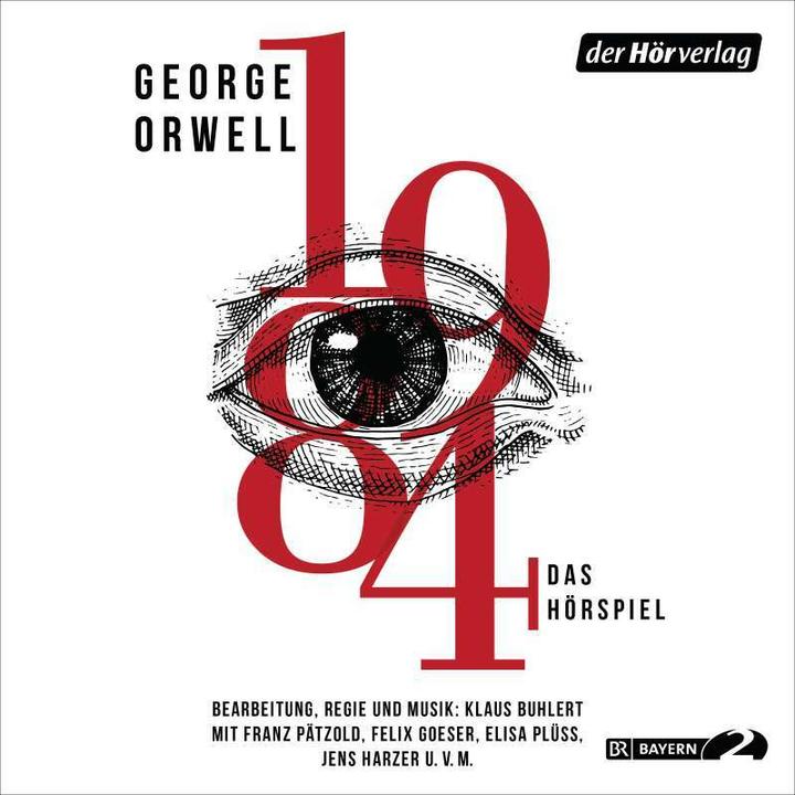 Produktbild 1984 (George Orwell, Michael Walter, Wolfram Koch, Klaus Buhlert, Felix Goeser, Jens Harzer, Elisa Plüss, Franz Pätzold, Katarina Agathos, Deutsch)