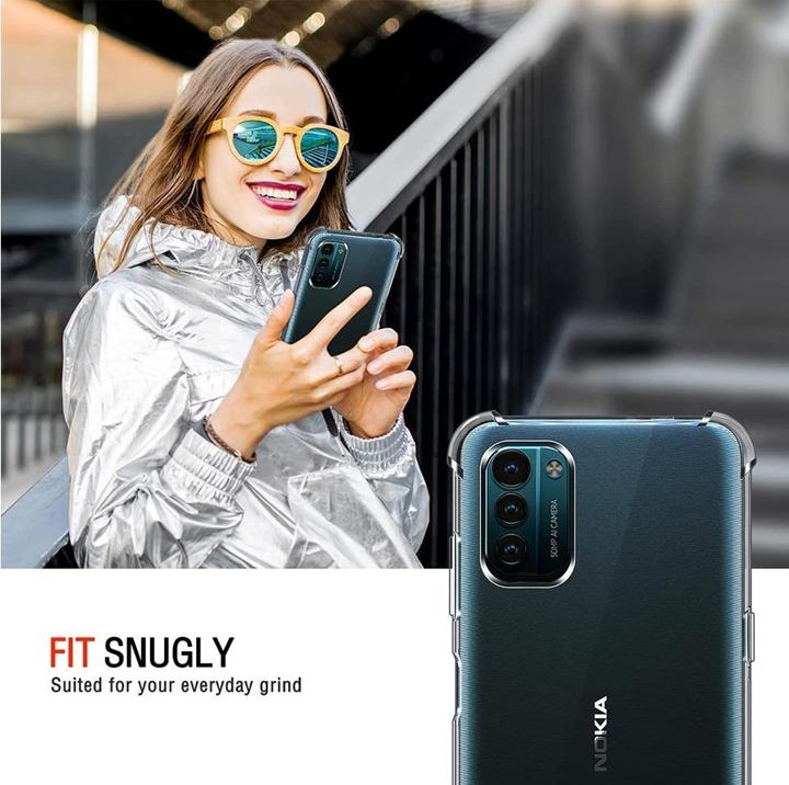 Produktbild Screenguard Crystal Soft Airbag Bumper (Nokia G21)