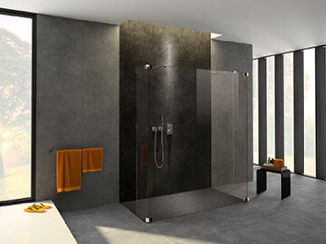 Image du produit Hüppe Receveur de douche EasyFlat, Ecoulement long, rectangulaire, 1200x800mm