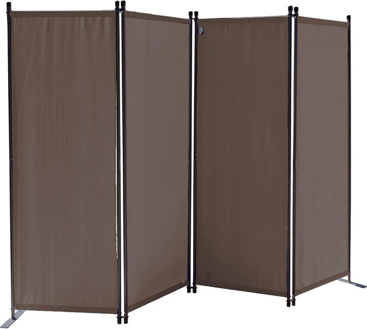 Quick Star Paravent 4 Teilig 165 x 220 cm
