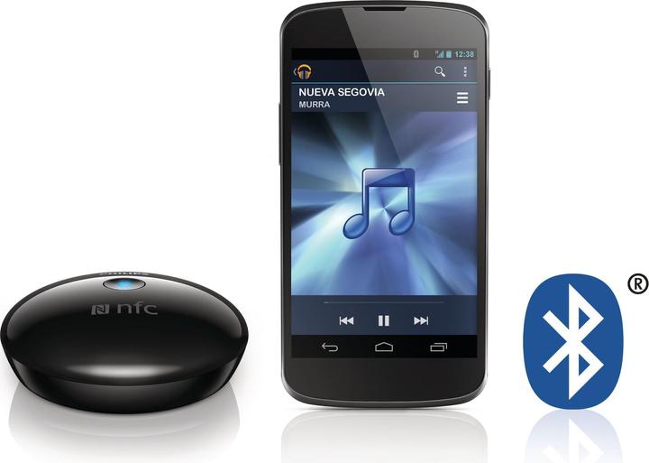 Image du produit Philips AEA2500, Adaptateur hi-fi Bluetooth, NFC, aptX, AAC (Récepteur)