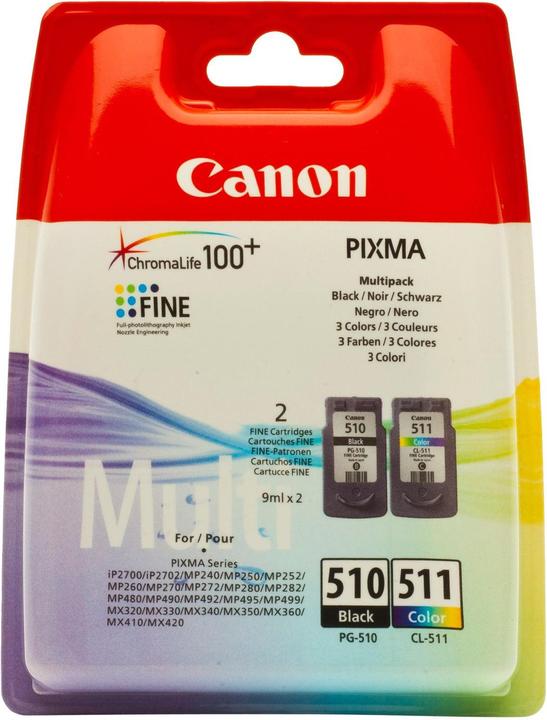 Image du produit Canon PG-510/CL-511 Multipack (Color, CF)