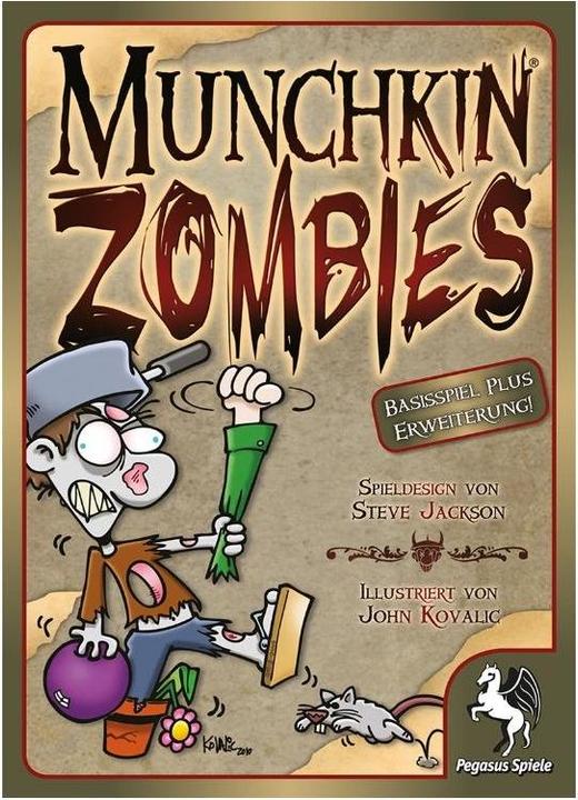 Actual product image Pegasus Munchkin Zombies 1+2 (German)