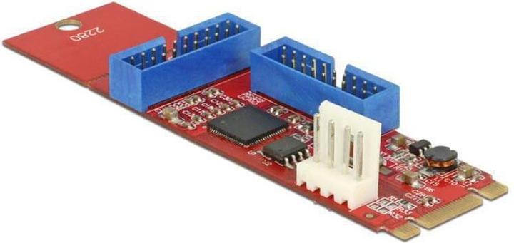 Actual product image Delock M.2 to 2x USB3.0 male connector