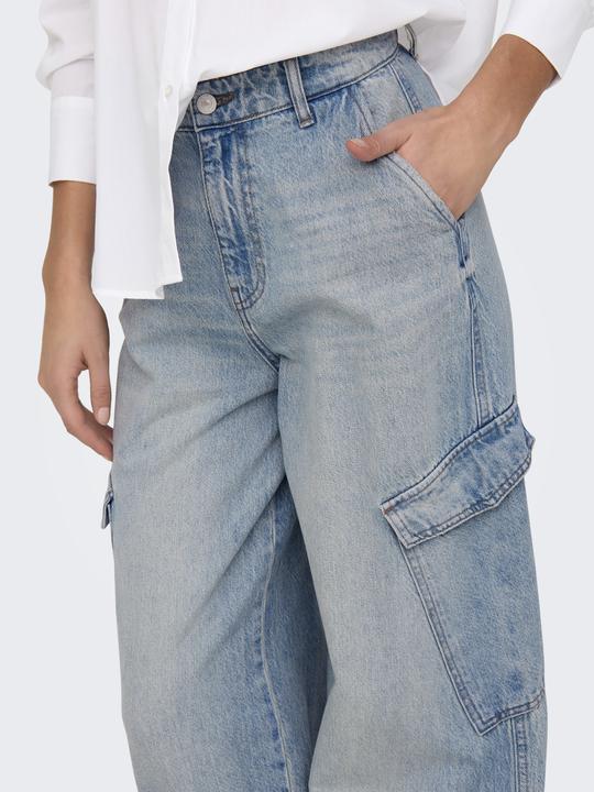 Produktbild Only ONLPERNILLE Hohe Taille Weiter Beinschnitt Jeans Jeans mit weitem Bein (W31/L32)