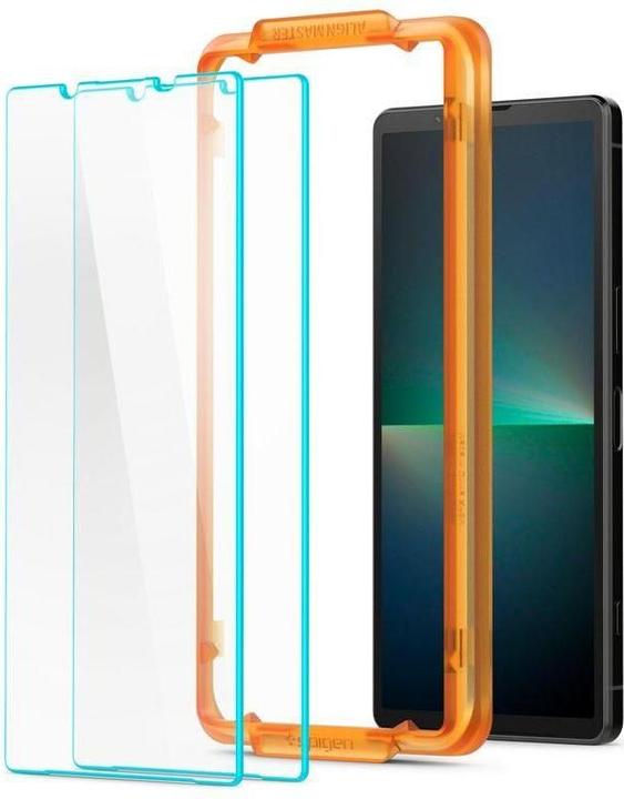 Produktbild Spigen GEHÄRTETES GLAS ALM GLAS.TR 2ER-PACK SONY XPERIA 5 V KLAR (2 Stück, Sony Xperia 5 V)